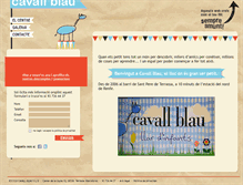 Tablet Screenshot of cavallblau.com